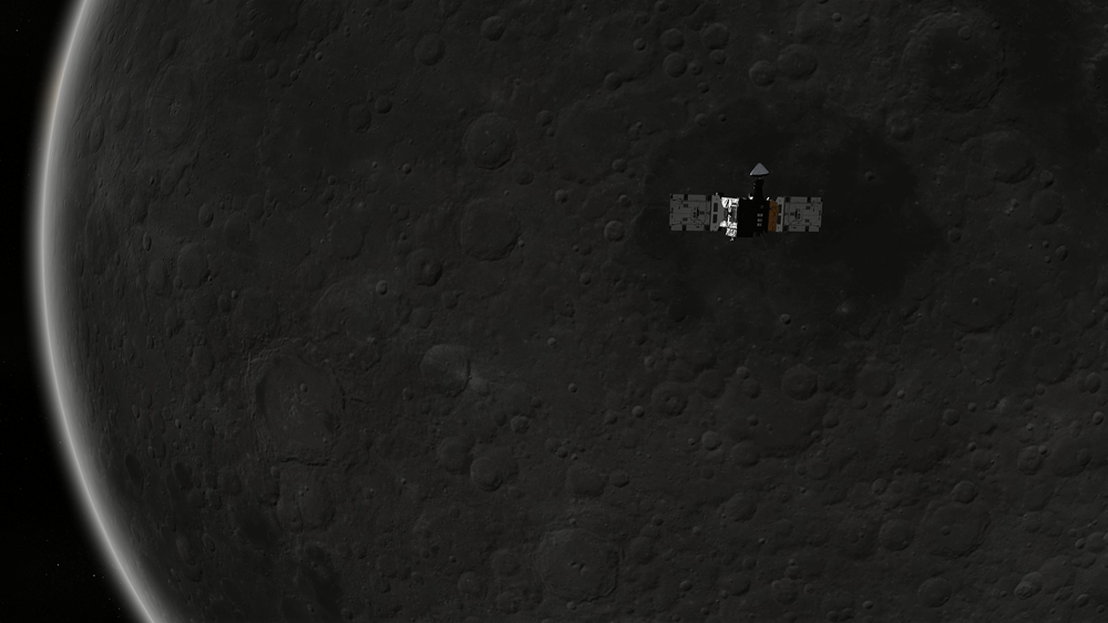다누리가 처음으로 달에서 촬영한 달 표면사진 공개
