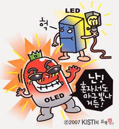 평면을 넘어 곡면으로~ 차세대 OLED