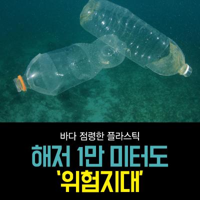 바다 점령한 플라스틱, 해저 1만 미터도 ‘위험지대’